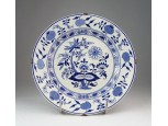 Villeroy & Boch kék fehér porcelán tányér