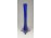Régi kék fújt üveg szálváza 29 cm
