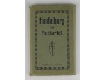 Régi Heidelberg és Neckartal képeslap füzet