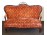 Antik neobarokk karfás kanapé 170 cm