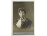 Antik női portré fotográfia Dajkovits Versec
