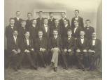 Régi iskolai fotográfia csoportkép 1911