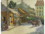 Járossy Gyula : Utcarészlet 1929