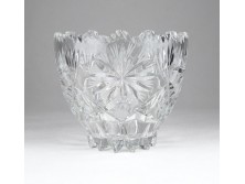 Régi ólomkristály öblös váza