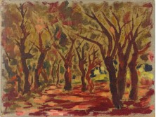 Fogassy Ödön : Szegedi ártéri erdő 1963