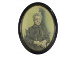 Európai festő XIX. század : Idős nő portré