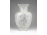 Régi virágos porcelán váza 17 cm