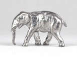 Kisméretű fém elefánt szobor 5 cm