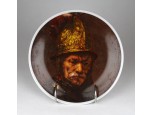 Rembrandt Seltmann porcelán falitányér 19 cm