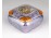 Régi jelzett irizáló porcelán bonbonier