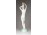 Régi Aquincum porcelán női akt 26 cm