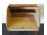 Redőnyös irattartó szekrény íróasztal 119 x 94 x 76 cm