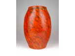 Retro TÓFEJ iparművészeti kerámia váza 20.5 cm