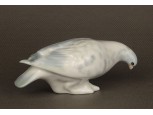 Régi jelzett fehér porcelán galamb 11.5 cm