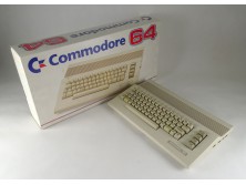 Retro Commodore C64 gép ház dobozában