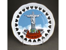 Rio de Janeiro áttört porcelán tányér 19.3 cm