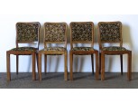 Régi art deco szék garnitúra 4 darab