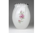 Virágmintás Apulum porcelán váza 16 cm
