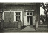 Régi gyógyszertár patika fekete-fehér fotográfia 24 x 29 cm