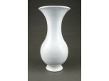 Retro fehér kerámia váza 23.5 cm