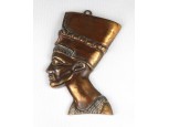 Egyiptomi fáraó fej dísztárgy 16.5 cm