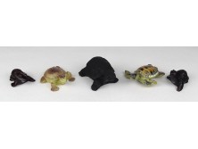 Kisméretű teknős dísztárgy 5 darab