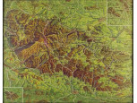 Németországi Harz nemzetipark térkép 35 x 43 cm