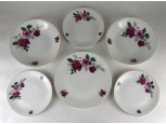 Régi EPIAG porcelán tányér készlet 6 darab