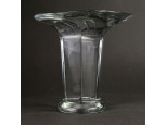 Hibátlan art deco üveg váza 10.5 cm