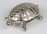Cukortartó fém teknős csipesszel