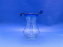 Művészi díszes üveg váza