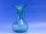 Gyönyörű művészi fújtüveg váza