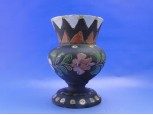 Jelzett régi kerámia váza