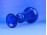 Kobaltkék színű üvegváza díszváza