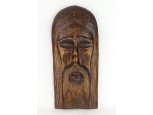 LR jelzésű fafaragás Jézus portré 1973
