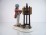 Nagyméretű Capodimonte festő figura 29 cm