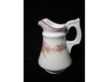 Fajansz porcelán tejszínes kiöntő