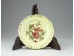 Vajszínű Zsolnay porcelán hamutál tálka 