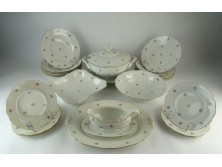 Régi Haas & Czjizek porcelán étkészlet 24 db
