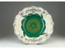 Régi Weimar porcelán asztalközép kínáló tál