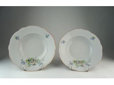 Zsolnay porcelán tányérkészlet pótlás 2 db