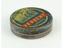 VERSENY CIPŐPASZTA pléh doboz fém doboz 1965