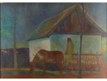 Lelkes István : "Eső után"