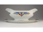 Régi Altwasser porcelán szószos tál