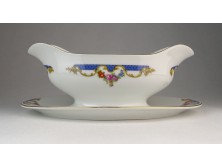 Régi Altwasser porcelán szószos tál