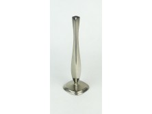 Elegáns krómozott fém szálváza 19 cm