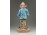Jelzett Portugál porcelán zenész figura 20cm