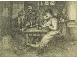 Gimessy G. J. jelzéssel : Kártyázók 1933