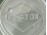 Régi FLY-TOX vegyszeres üveg 16 cm