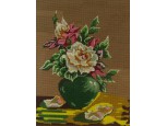 Virágcsendélet gobelin 63 x 52 cm